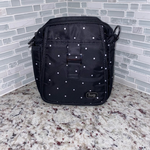 lug Bags Lug Can Can Crossbody Rfid Belt Bag Black Dot Poshmark